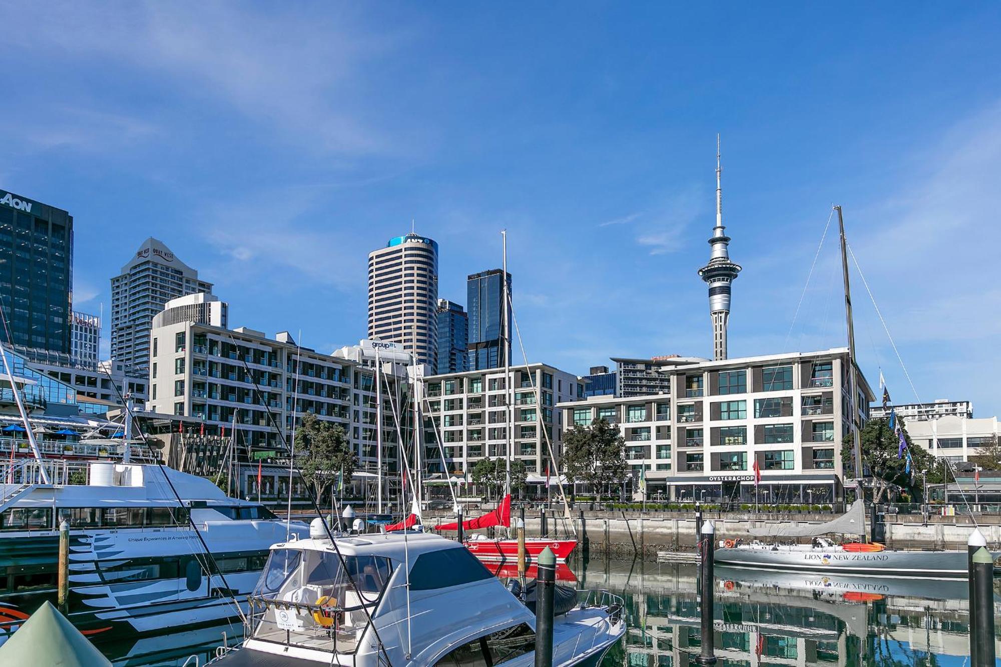 Sophisticated Spacious Apt W Stunning Harbour View Auckland Zewnętrze zdjęcie